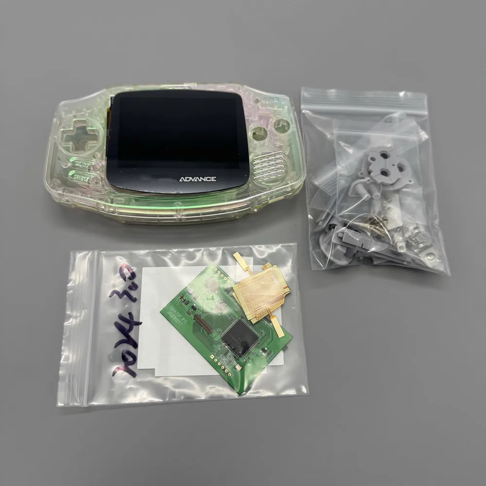 2024 3,0-Zoll-IPS-LCD-Bildschirm mit Shell-Kit für GAMEBOY ADVANCE GBA Image