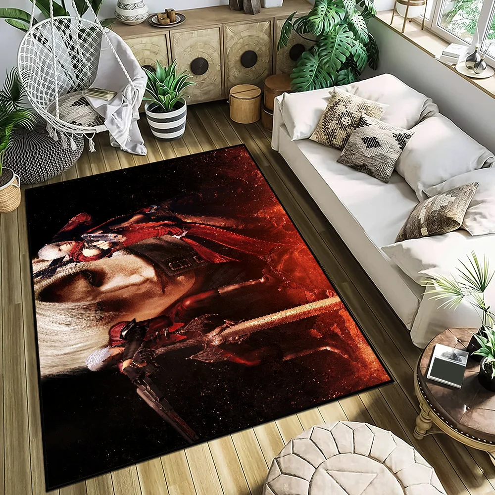 kleiner Teppich Mai für Haus, Schlafzimmer, Dekoration, Küche, Bad, super saugfähiger Teppich, Teppich, Teufel, Schreinfuß, rutschfest Image