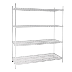 Equipementpro – Vogue 4-stöckiges Regalset 1525 x 610 mm Image