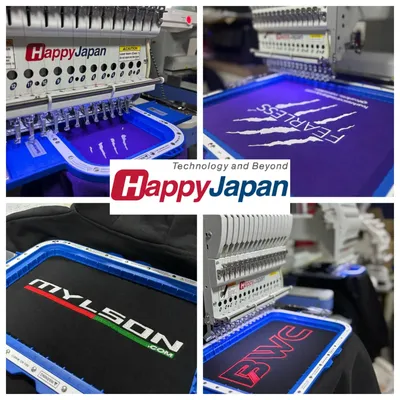 hoops for happy japan machine embroidery hoops HCH HCD HCU HCR HCM etc. mighty hoop for happy japan