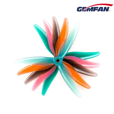 Wholesale 50Pairs(50CW+50CCW) Gemfan Hurricane 51466 MCK V2 3-Blade PC Propeller for RC FPV