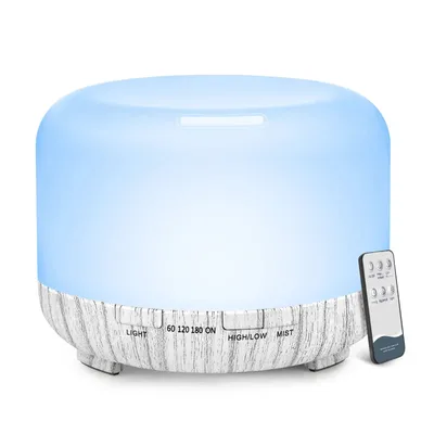 500ML Aromatherapy Oil Diffuser, Auto Shut Off (When Water Runs Out) Essential Oil Aroma Diffuser