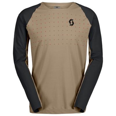 Scott - Tee Trail Vertic Pro L/S - Radtrikot Gr L beige Image
