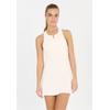 Sommerkleid ATHLECIA "Scala", Damen, Gr. 40, EURO-Größen, weiß (sanftes weiß), 85% Polyamid, 15% Elasthan, unifarben, feminin, normal, ohne Ärmel, Kleider, aus sportlichem Funktionsmaterial