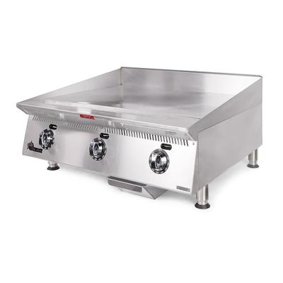 Star 836TA LP 36" Ultra-Max Gas Commercial Griddle w/ Thermostatic Controls - 1" Steel Plate, Liquid Propane, Stainless Steel, Gas Type: LP