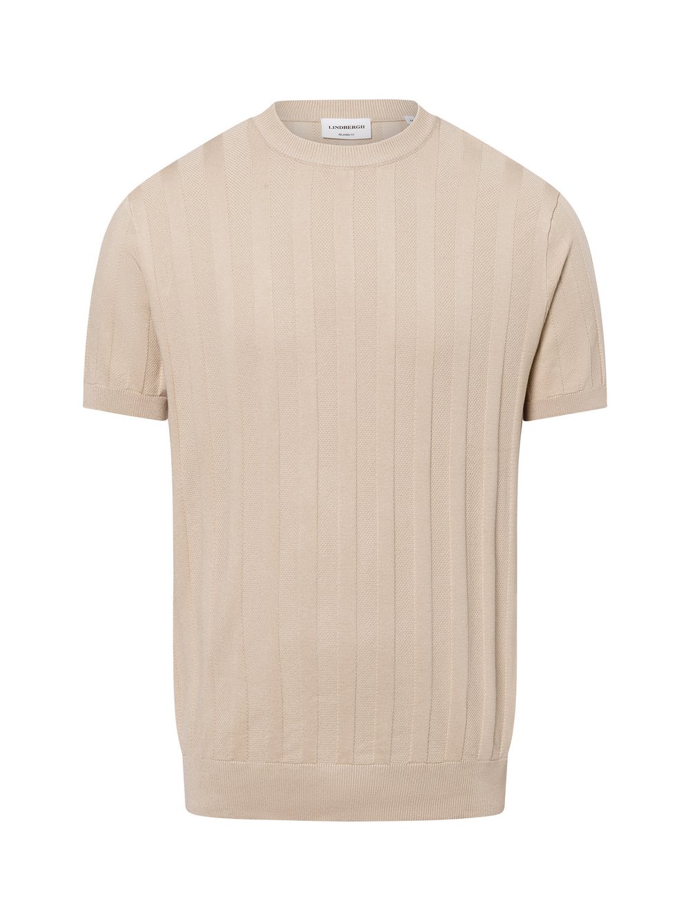 Lindbergh Strickshirt Herren sand, L Image