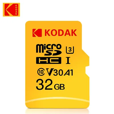 Original KODAK Micro Card SD 32GB 64GB 128GB Class10 V30 U3 Mini TF 256GB 512GB Flash Drive De