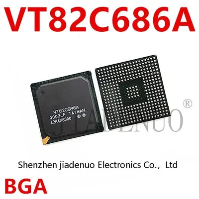 (2pcs)100% New VT82C686A CF version BGA 82C686A chipset