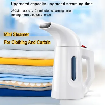 Steamer For Clothes Travel And Home - Portable, Handheld Steamer For Garment And Fabric, Safe And
