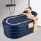 Baignoire gonflable pliante, corps de douche, seau de Sauna, salle de bain, bain d'eau, bain de