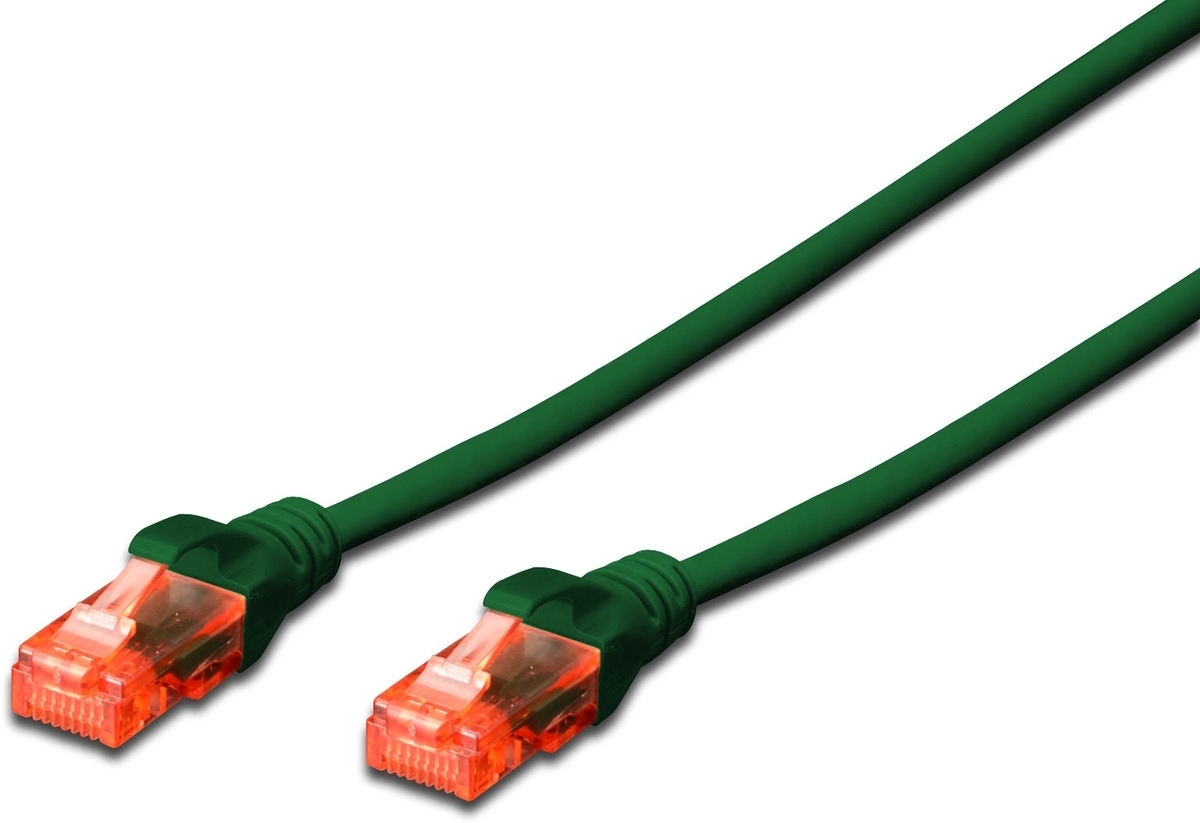 ASSMANN DIGITUS CAT 6 U-UTP Patchk. Cu, LSZH AWG 26/7, 2 m, GN Image