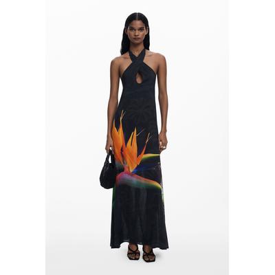 Printed long dress