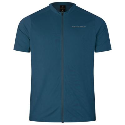 Endura - Loop S/S Zipped Jersey - Radtrikot Gr XL blau Image