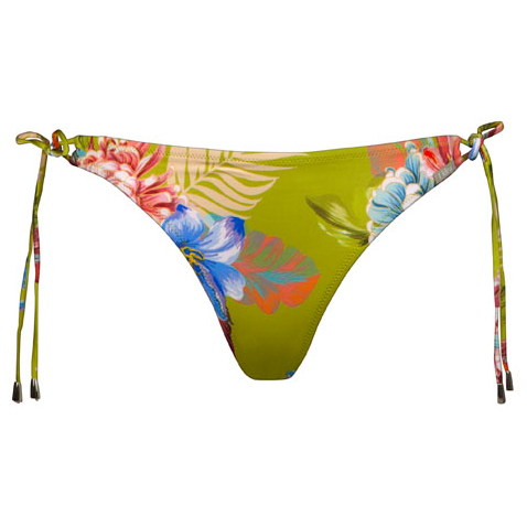 Lidea - Women's Botanic Burst Bikini Bottoms Tie Side - Bikini-Bottom Gr 46 bunt