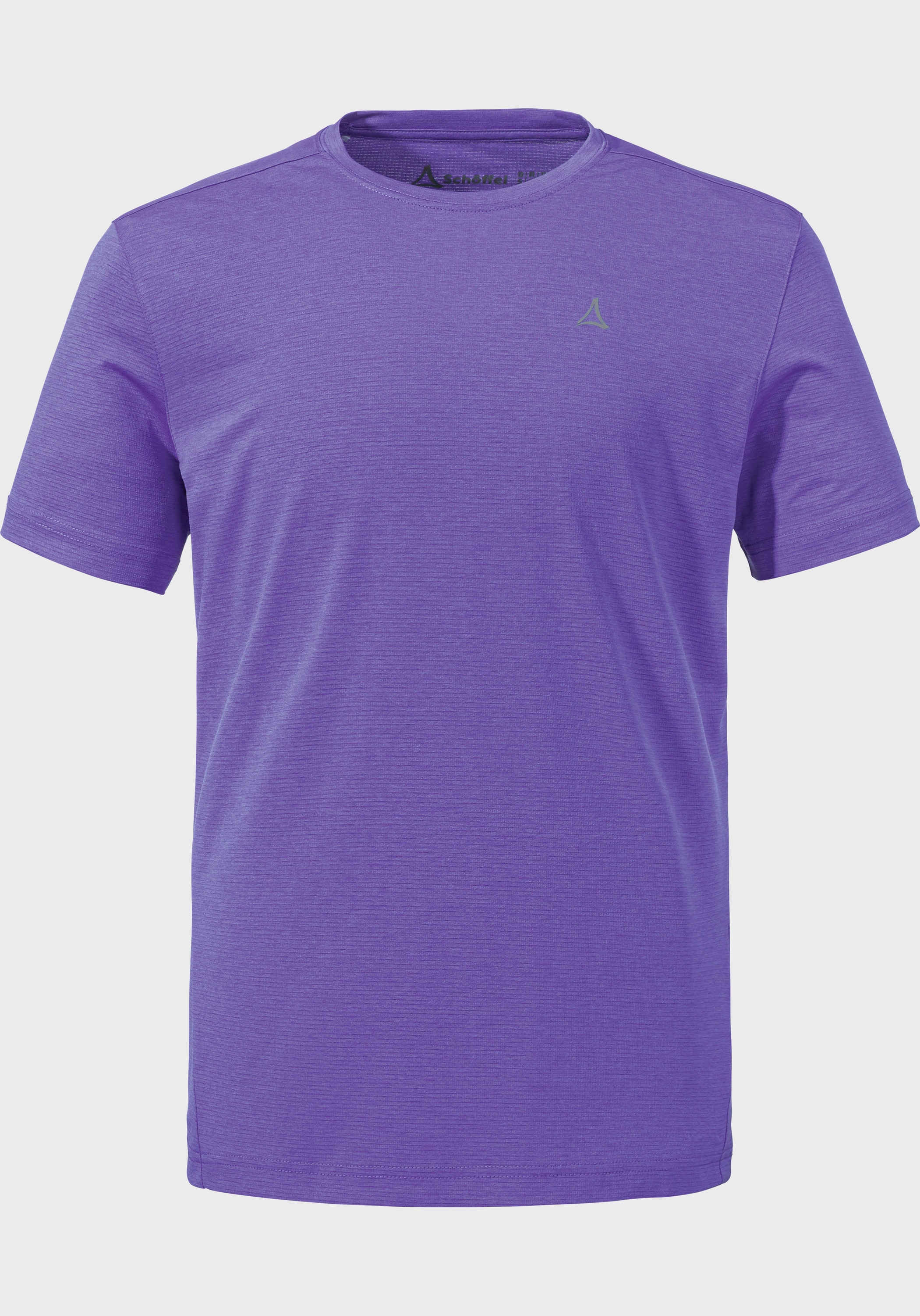Funktionsshirt SCHÖFFEL "CIRC T Shirt Tauron M", Damen, Gr. 56, lila (3805, lila), Oberstoff: 100% Polyester, Rundhals, Shirts Funktionsshirt