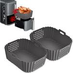 Accessoires Air fryer pour Ninja Double Stack XL, 2 Pièces Moule Silicone Sans BPA Accessoires