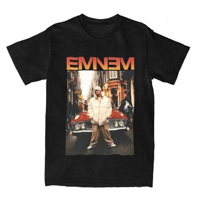 TEMU Emien Inspired Men's Pure Cotton T-shirt- Casual Round Neck Short Sleeve, Unique , Machine Washable Image