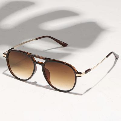 TEMU Women' Frame Fashion Glasses For Metal Frame Style Casual Fashion Eyewear Image