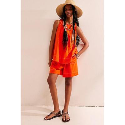 Strada Set - Orange - Free People Shorts