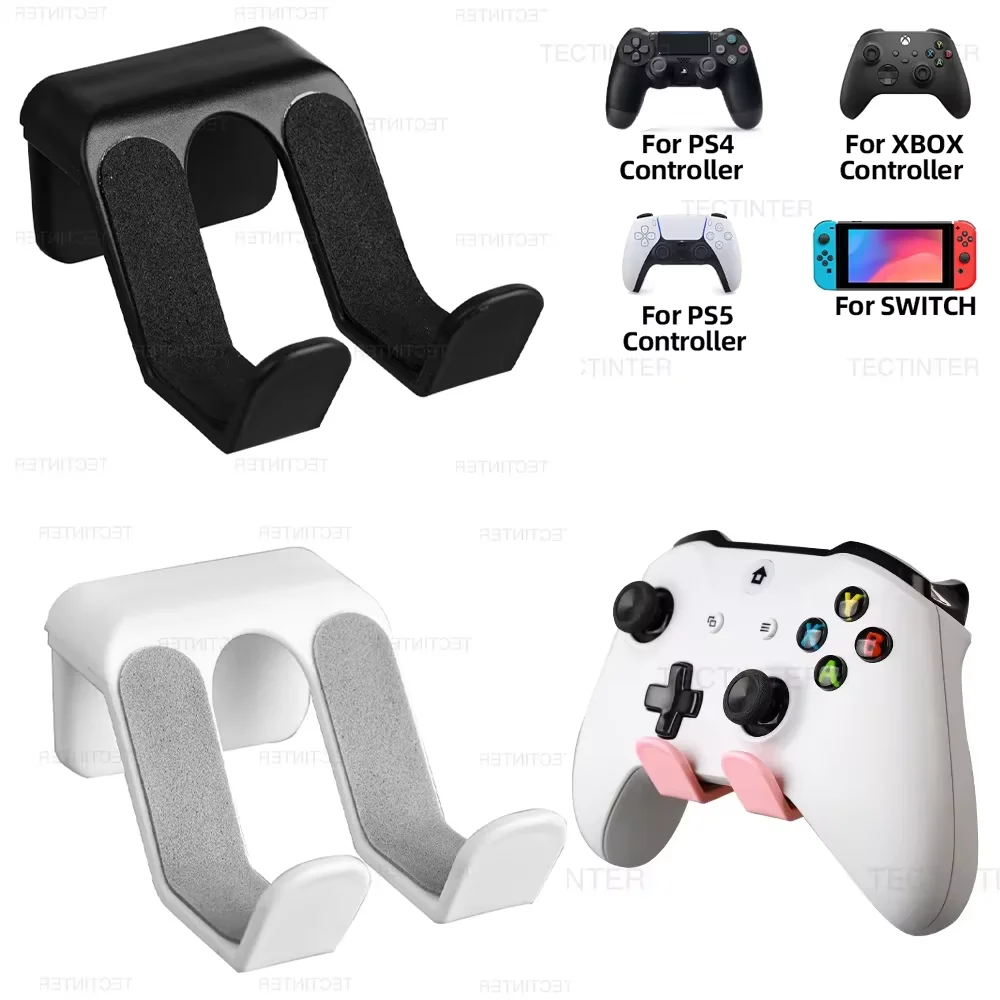 Wand Montage Hängen Halterung Für Schalter Pro/PS5/PS4/Xbox One Game Controller Headset Haken Aufhänger universal Lagerung Regal Halter Image
