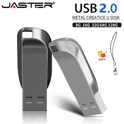 NEUES Metall-USB-Flash-Laufwerk 2.0 High Speed 128 GB 64 GB 32 GB 16 GB 8 GB Cle USB 2.0 Flash-Stick 64 GB 128 GB Schlüsselanhänger 2.0 Stick Pen Image