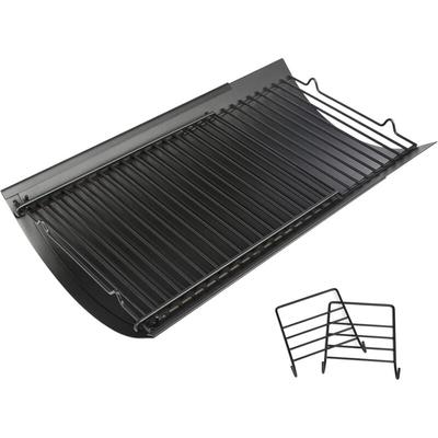 60 bis 90cm verstellbare Holzkohleschale Aschekasten Aschepfanne für Chargriller 5050 5072 5650 Image