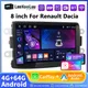 LeeKooLuu 2Din autoradio Android 4G + 64G per Dacia Sandero Duster Captur Logan Symbol dock Lodgy CarPlay Auto GPS Stereo Player