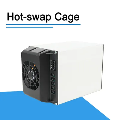HDD Enclosure Hot Swap Cage 5-Bay 3 x 5.25" Drive Bays 5x SATA 3.5"/2.5"Sas HDD