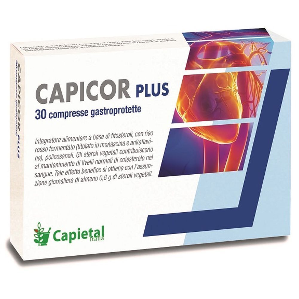 Capicor Plus 30 Compresse Gastroprotette 36 g gastroresistenti
