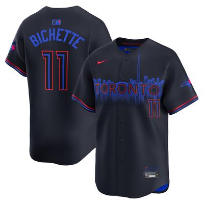 Toronto Blue Jays Nike City Connect Limited Trikot – Schwarz – Bo Bichette – Herren Image