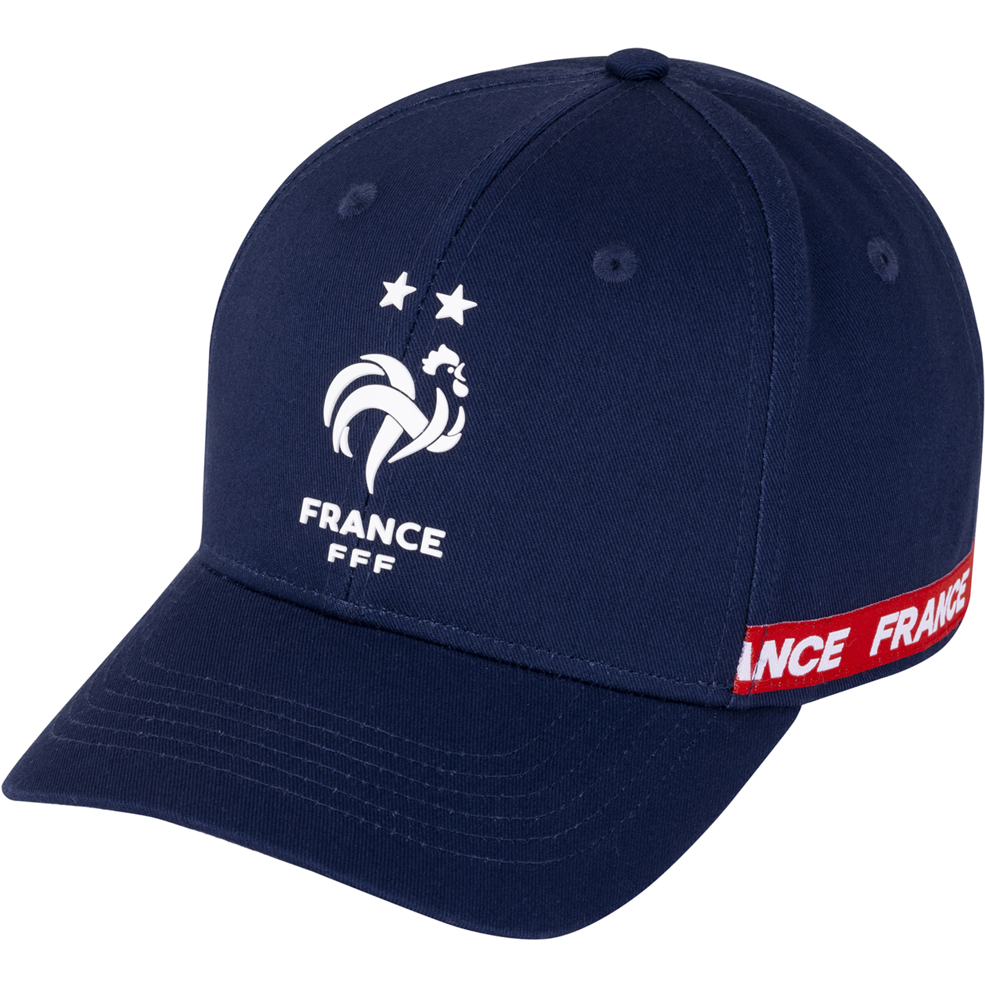 Frankreich-Kappe mit kleinem Wappen – Marineblau – Herren Image