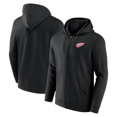 Detroit Red Wings Primary Logo Reißverschluss Hoodie - Herren Image