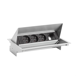 BACHMANN CONEO Set 3xUTE 1xCM 0,2m GST18 weissaluminium Image