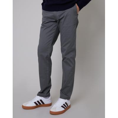 Threadbare Men's Slate Grey Regular Fit Chino Trousers