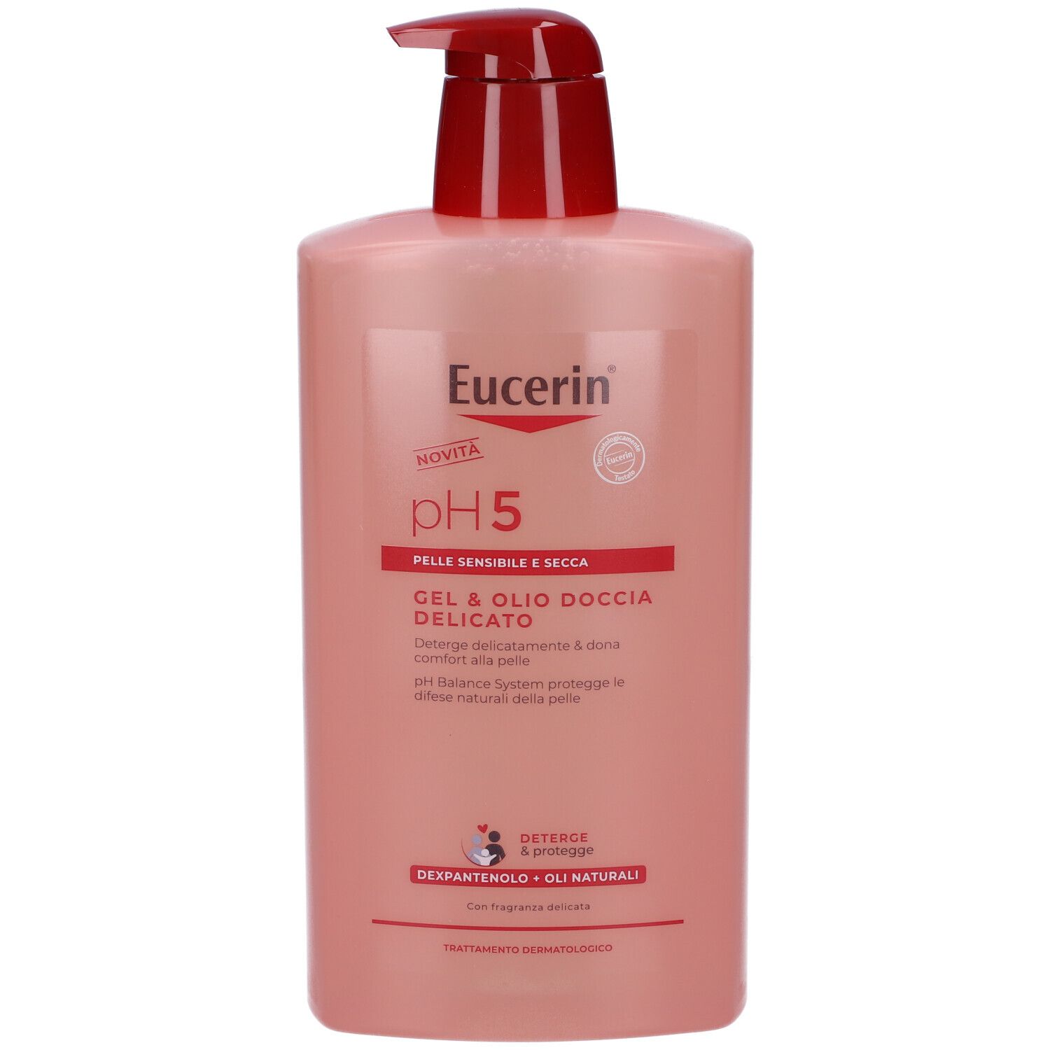 Eucerin Gel & Olio Doccia Delicato 1000ml 1000 ml doccia