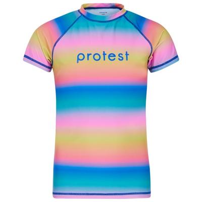 Protest - Kid's PRTTicket Rashguard Short Sleeve - Lycra Gr 164 bunt Image