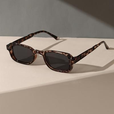 TEMU 1pc Women Trendy Small Square Frame Fashion Glasses Image