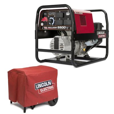 Lincoln Bulldog 5500 Welder Generator w/ Cover