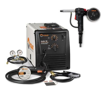 Hobart Handler 190 MIG Wire Welder with SpoolRunner 100 Spool Gun (500554001)