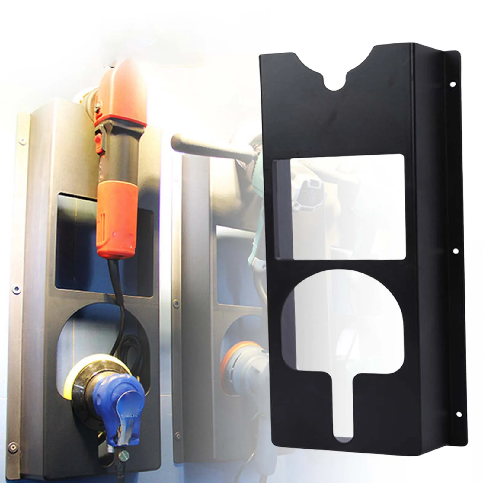 Angle Grinder Rack Bracket for Car Wash Beauty Shop Buffer Cutting waxing Polishing Machine Wall Mounted Car Polisher Hanger