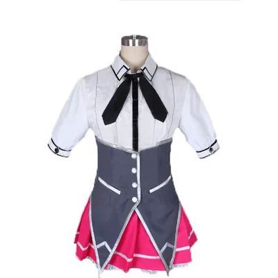 Neuankömmling Cos High School DXD Rias Gremory Cosplay Kostüm Anime Rias Kleid mit Socken 11