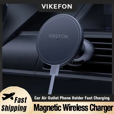 Auto Air Outlet Drahtlose Ladegerät Telefon Stehen Für Magsafe iPhone 16 15 14 13 12 Pro Max Air Image