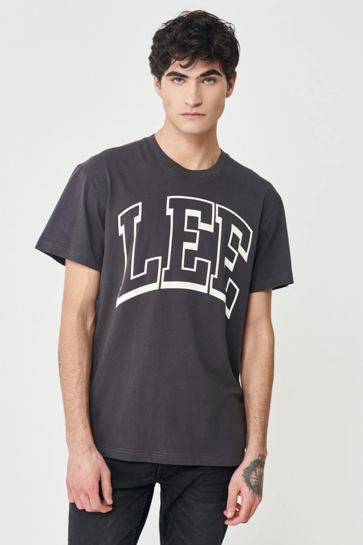 Lee - T-shirt WASHED BLACK Image