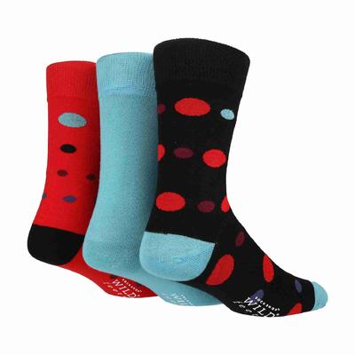 3er-Pack Herren Bunte Moderne Muster Bambus Anz socks Image