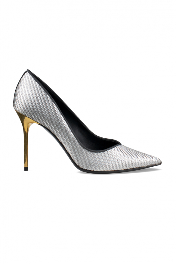 Balmain Pumps Ruby Silber 36,5 EU/IT