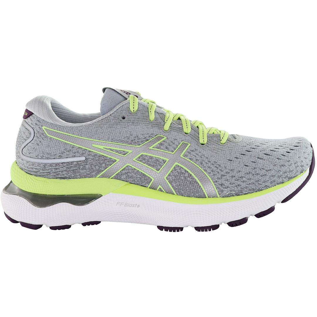 Asics Gel-Nimbus 24 Damen Grau Laufschuhe