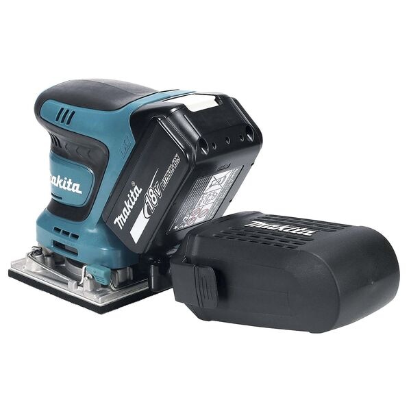 makita Akku-Schwingschleifer »DBO484Z« blau Image