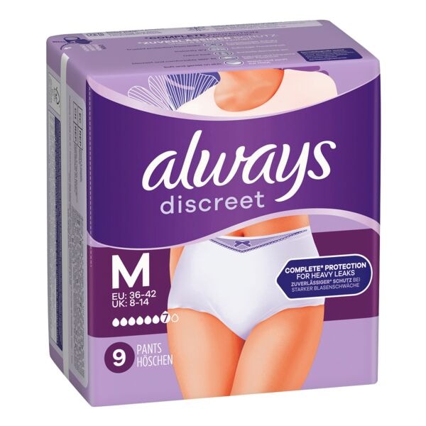 Always Inkontinenzhöschen »discreet Plus« Gr. M - 36 Stück Image