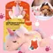 PETFULED Unicorn Heartbeat Dog Toys Plush Toys Comfort Puppy Toys Stress Reducing Sleep Aid Crate