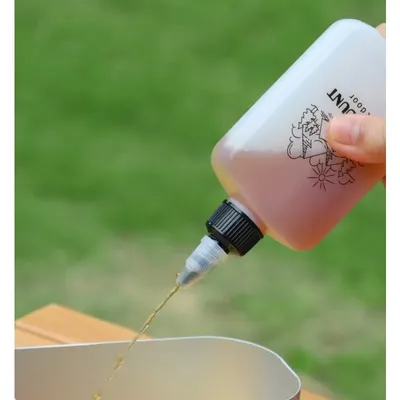 2pcs Outdoor Oil Bottle Storage Leak Proof Seal Up Sub Packaging Portable Vinegar Bottle Soy Sauce